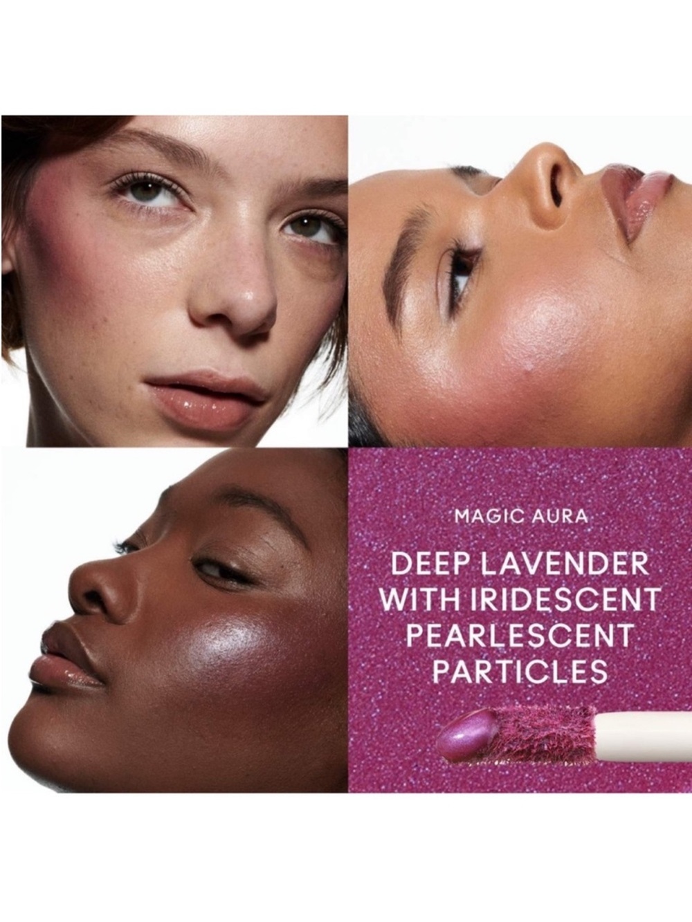 Mac Cosmetics Strobe Beam Liquid Illuminating Blush in Magic Aura & Plummy Bare - Picture 8 of 9